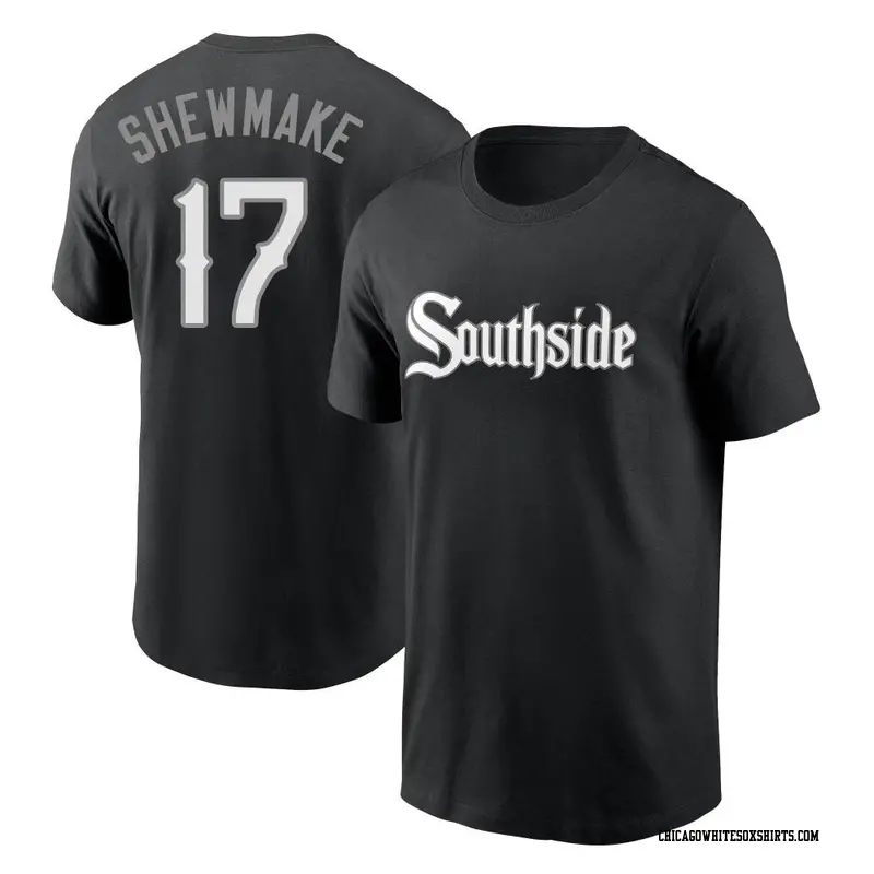 Men's Chicago White Sox ＃17 Braden Shewmake Black City Connect Name & Number T-Shirt